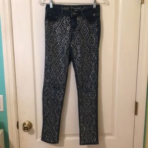 Justice RHINESTONE Jeans!